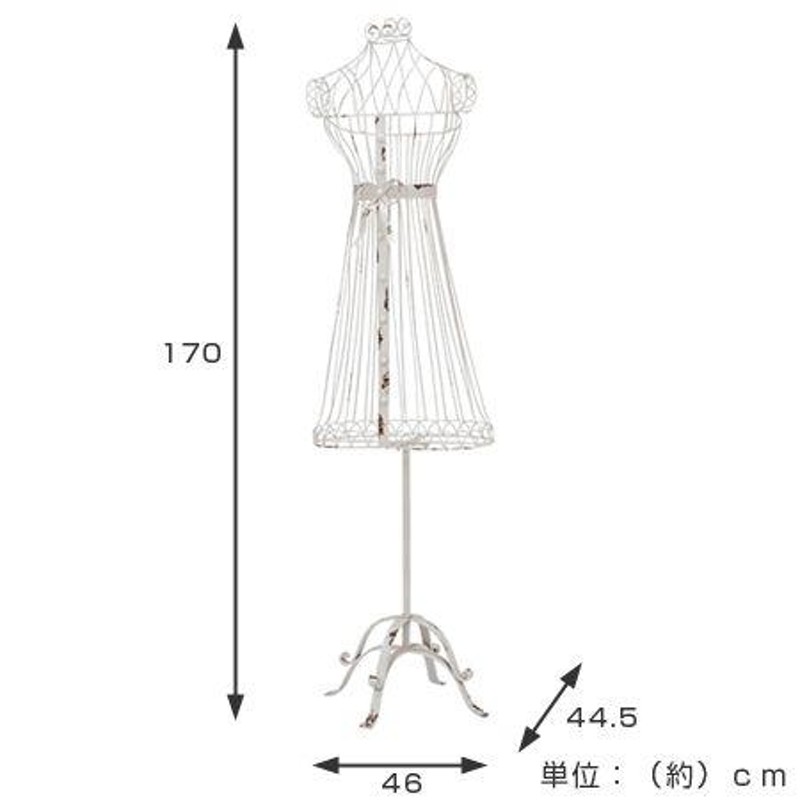 □在庫限り・入荷なし□トルソー オブジェ 雑貨 ワイヤー マネキン