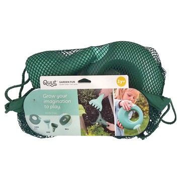 Quut Garden Fun 花園玩具套裝 1歲以上兒童適用  花園綠  1組