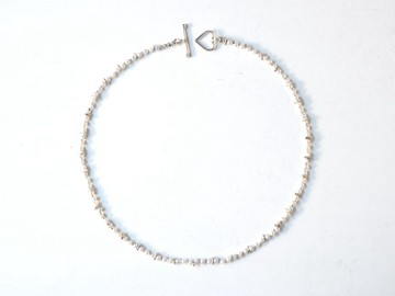 -Pearl・Silver- mantel CHOKER
