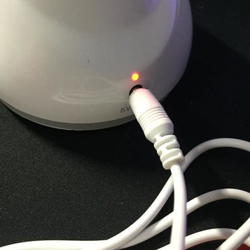 臺燈充電線圓孔接口線REMAX護眼LED燈5V 0.5A原配USB電源線miniso