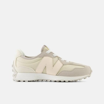 New Balance [PH327FM] 中大童 休閒鞋 經典 復古 W寬楦 NB 327 俐落 流行 穿搭 米黃