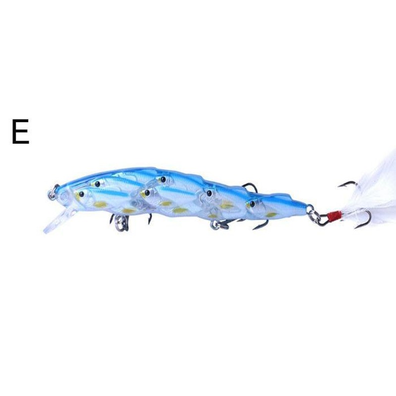 School of minnows fishing lure