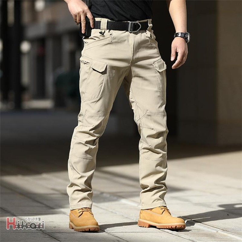 メンズ カジュアル カーゴパンツ スリム サイドポケット b9511 カーゴパンツ メンズ スリムカーゴ パンツ スキニーパンツ