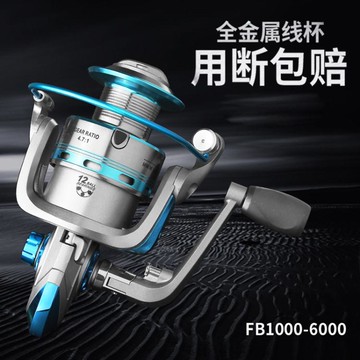 漁輪 全金屬漁線輪搖臂紡車輪專業級拋桿輪卸力搖輪海竿海釣魚輪魚線輪