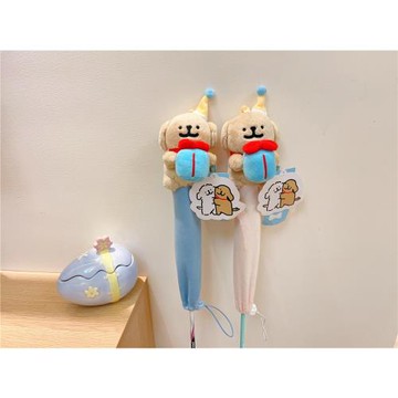 線條小狗羽毛球拍柄保護套 拍柄手把套