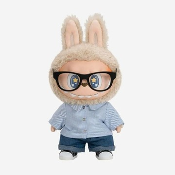 POPMART 泡泡瑪特 THE MONSTERS LABUBU 夏日浪 搪膠公仔 40CM 手腳關節可動 眼睛可切換