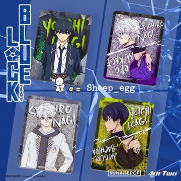 『現貨』羊蛋蛋 正版 SUNRISEPOP 藍色監獄 流沙壓克力磚 流沙 壓克力 亞克力 動漫 二次元 週邊 周邊
