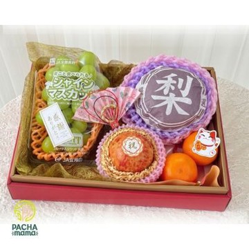 【帕查嬤嬤】《月圓果宴》--甘露梨〡麝香葡萄〡恐龍蛋〡砂糖橘 〡中秋節精緻水果禮盒