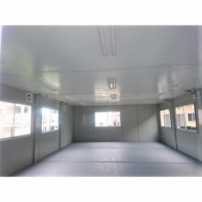 中古ユニットハウス16坪/32帖(CT-54J×4連棟)プレハブ スーパー 中古ユニットハウス16坪/32帖(CT-54J×4連棟)プレハブ スーパー