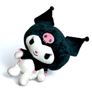Sanrio 【酷洛米KUROMI】絨毛玩偶L號