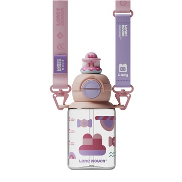 『台灣現貨』覽萌 lane mouen 渡假風雙飲水杯600ml-附贈水壺背帶(多款可選)水壺|吸管杯|喝水杯