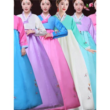 2025新款韓國大長今古裝傳統韓服民族服裝成人朝鮮族舞蹈表演服女