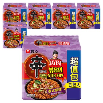 NONGSHIM 農心 辛炒麵 泰式酸辣味 130g  30包
