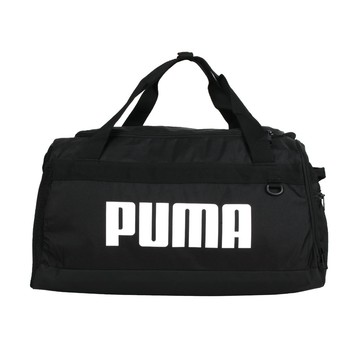 puma challenger運動小袋-側背包 裝備袋 手提包 肩背包 51l 黑白