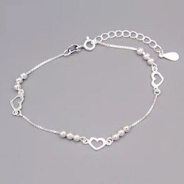 925純銀手鍊 手環-俐落大氣品味時尚七夕情人節禮物女飾品73dp198【獨家進口】【米蘭精品】