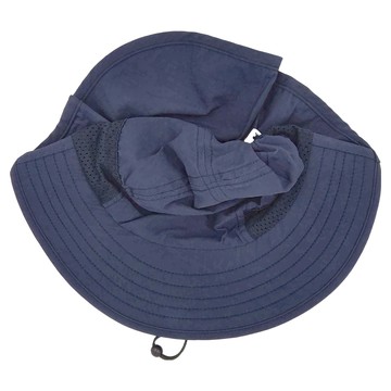 抗UV親子遮陽帽(嬰幼) M  藏青漁夫