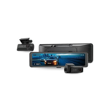 Mio 含安裝限定車型 MiVue R889WD 前4K後2K 新2代星光級 分離式鏡頭 後視鏡型行車記錄器-贈128G