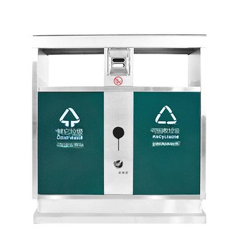 戶外垃圾桶不銹鋼 公園景區商用環衛分類垃圾箱 室外果皮箱批發[DD080109]