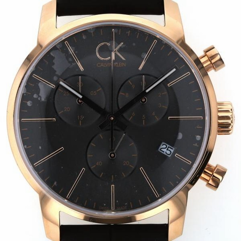 カルバンクライン Calvin Klein シティ クロノ クォーツ K2G276G3