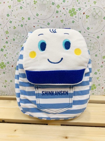 【震撼精品百貨】Shin Kan Sen 新幹線~兒童用斜背包-大臉#90940