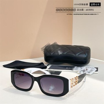 小香家板材鏤空腿方框女太陽眼鏡歐美INS時尚明星墨鏡潮男ch5542