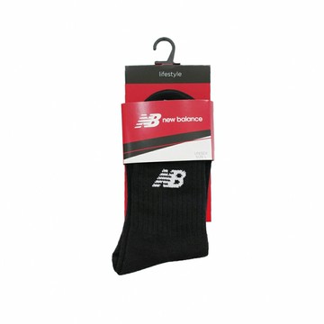 【全館滿額折】New Balance 黑 運動 休閒 常年款 中長襪 男女款 H8561 【新竹皇家 7130400489】