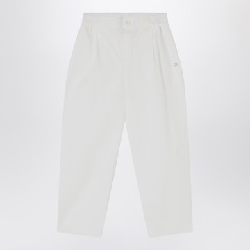 Ivory cotton pants