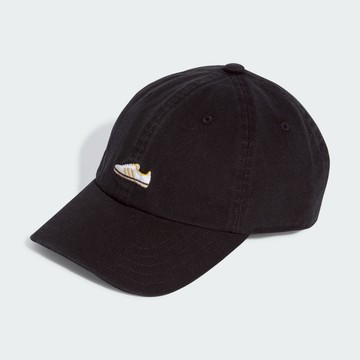 adidas SAMBA DAD CAP 棒球帽 男女 黑 老帽 韓系穿搭 帽子 三葉草 愛迪達 IY4101