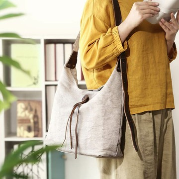 復古帆布水桶包031811