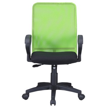 《C&B》凱維絲3M表布時尚網背扶手電腦椅清新綠