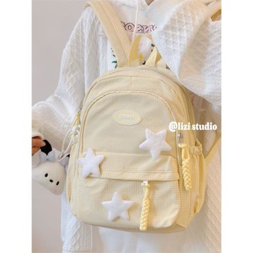 日系ins風可愛少女雙肩包小號大學生輕便媽咪包背包出迷你小書包