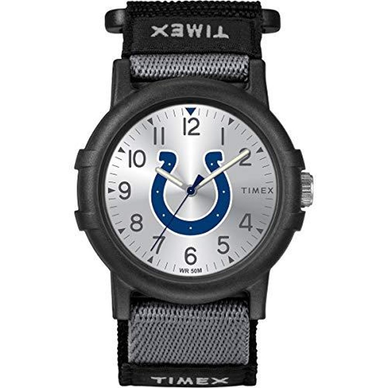 腕時計 タイメックス レディース TWZFCOLYAYZ Timex TWZFCOLYA NFL Recruit Indianapolis Colts  Watch | LINEブランドカタログ