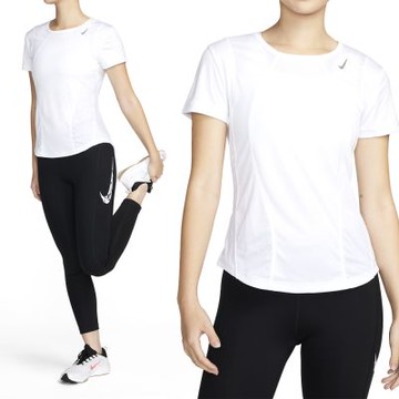Nike AS W NK FAST DF SS Top 女款 白色 休閒 短袖 上衣 FN2519-100