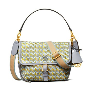 TORY BURCH PIPER印花斜跨包 斜背包女士單肩包斜跨包 斜背包 80486~【 菲尼斯 國際精品 ★ 疊加現抵$1520 】