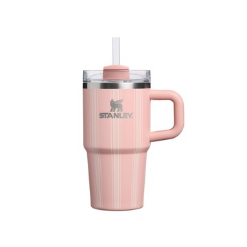 STANLEY 冒險系列 吸管隨手杯2.0 0.59L / 蜜桃織紋