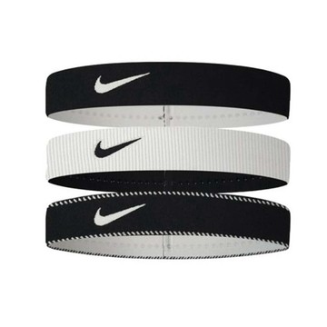 NIKE FLEX CLASSIC 寬版頭帶 運動 黑白色 N1011932036OS [台灣現貨]