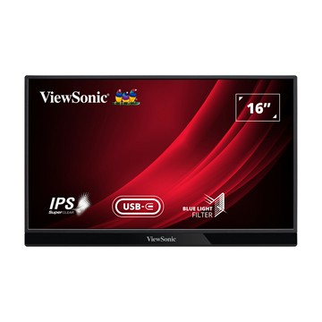 ViewSonic VG1655 16”可攜式螢幕