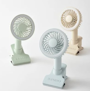 BRUNO BDE035 多功能 迷你扇 桌扇 夾扇 手持扇 攜帶扇 電風 USB充電 3段風量 2段燈光 日本代購