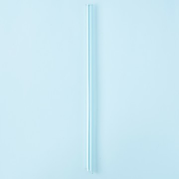 Ecozen  彩色透明斜口吸管26cm (七色 粗/細)