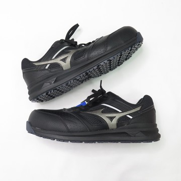 Mizuno 買鞋送襪 LS II 防護鞋 男款 工作安全鞋 避震止滑 F1GA213409 黑