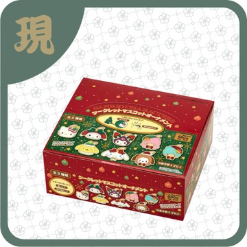 三麗鷗26年聖誕系列kitty美樂蒂盲盒端盒(一中8入3100)