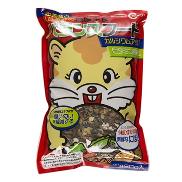 Canary 寵物鼠健康主食/紅高鈣 多種穀物 天然植物萃取 小顆粒設計  450g  1入