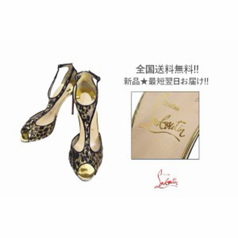 C415 Christian Louboutin クリスチャン ルブタン レオパード柄 ヒール 女 レディース 新品 36 通販 Lineポイント最大1 0 Get Lineショッピング