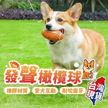 ！台灣現貨！寵物 磨牙 發聲 橄欖球 造型玩具 寵物玩具 寵物玩具 寵物 磨牙 發聲玩具