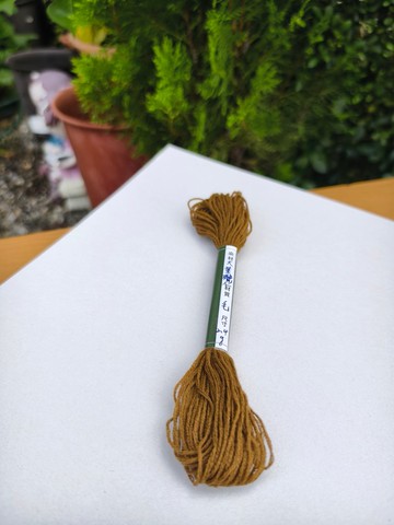 大葉欖仁3股羊毛繡線