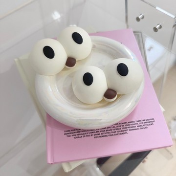 【FJstore】卡通款 鞋扣組 crocs 鞋扣 大眼 布希鞋 眼睛