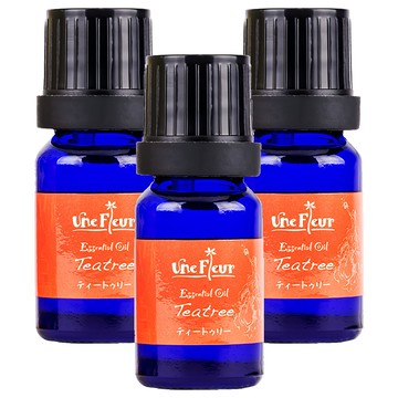 Une Fleur 單方精油 茶樹  10ml  3瓶