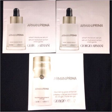 Giorgio armani亞曼尼💋訂製光智慧保濕彈潤精華 訂製光保濕修護水凝油 訂製光保濕持妝精華乳 高效防護妝前乳
