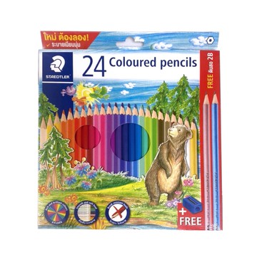 STAEDTLER 施德樓 143油性色鉛筆24色