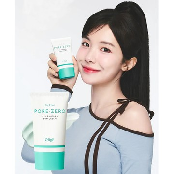 韓國OBgE控油清爽防曬乳50ml (台灣公司貨) - 防曬乳50mlX超值2入
